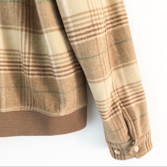 Polo Golf RL Sample Plaid Lambs Wool Zip Jacket - Picture 11 of 12